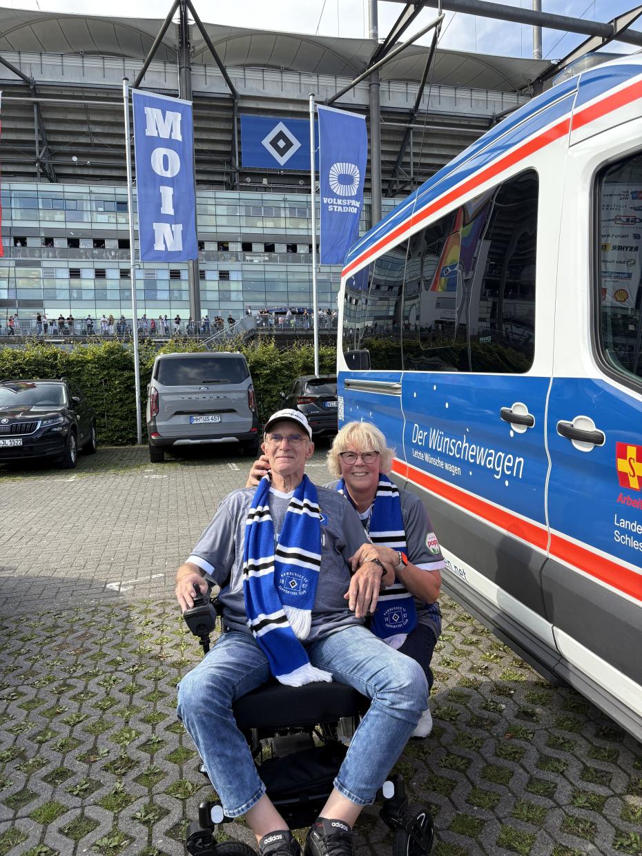 Wunschfahrt ins Volksparkstadion Wunschfahrt ins Volksparkstadion